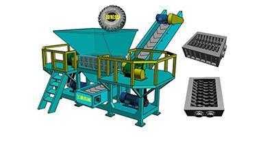 轮胎撕碎机干什么用（轮胎撕碎机生产线选择 大学仕自动化平台）