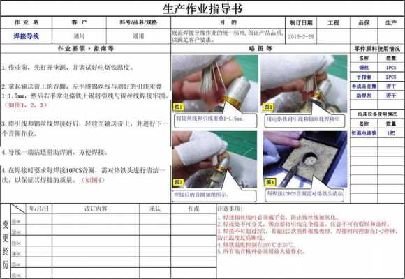 sjp作业内容是什么（作业sop模板）