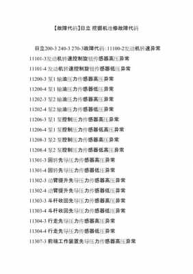 日立70出现闷车什么故障（日立71故障怎么处理）