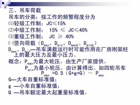 吊车载荷什么意思（吊车荷载是什么）