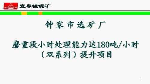 选矿厂重要指标是什么（选矿厂是什么行业）