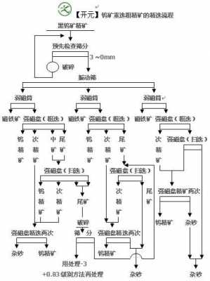 钨矿选厂是做些什么（钨矿石选矿流程）