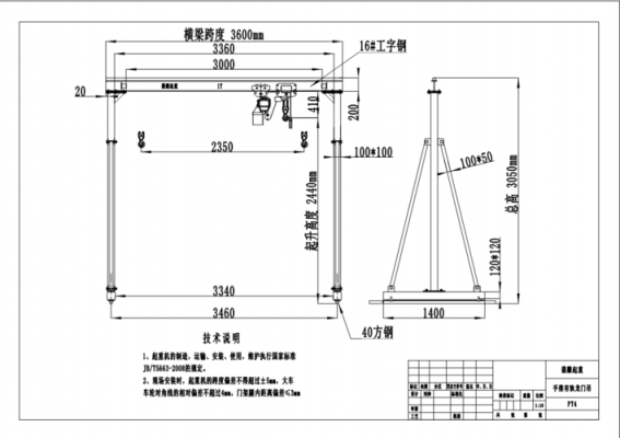 龙门吊有什么要求（龙门吊基础知识）