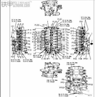 日立120改什么分配阀好（日立2403分配阀分解图）