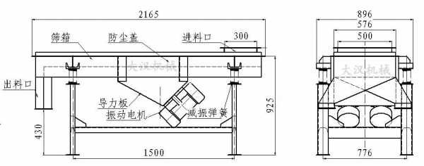 震动屏筛适用于什么（震动筛安装图纸）