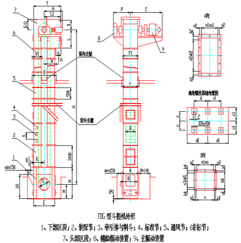 斗式提升机用什么驱动（斗式提升机驱动装置受力图）