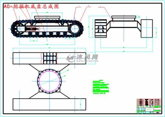 什么书介绍了挖掘机底盘用ug画法（挖掘机的底盘是什么样子的）