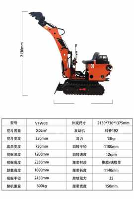 玉柴微挖铰链是什么规格（玉柴13微挖尺寸）