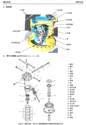 挖机马达是什么样的（挖机启动马达接线原理）